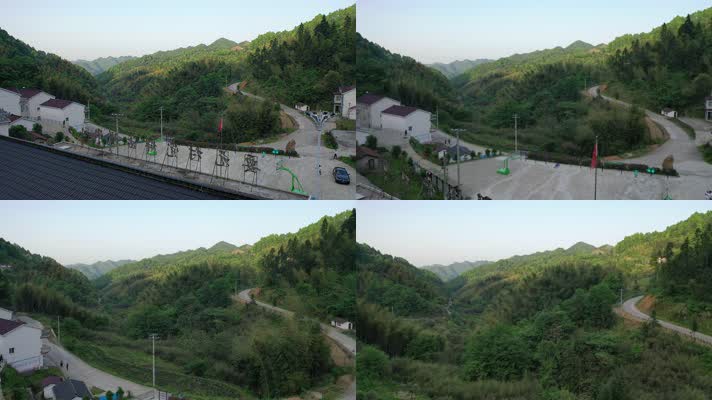 安徽六安舒城大别山生态健康绿色人文美景