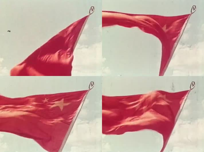 1949年建国初期的红旗