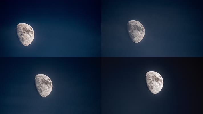 月亮4K实拍镜头