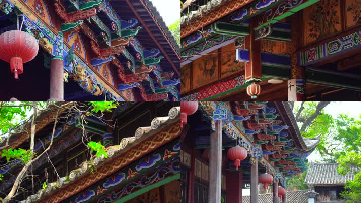 4K古风古建中国风古建筑