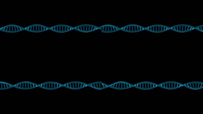 医学研究3D实体 DNA背景