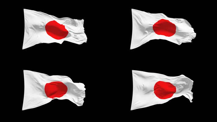 日本国旗Alpha Channel