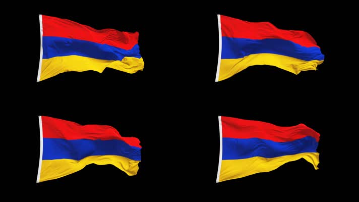 亚美尼亚国旗Alpha Channel