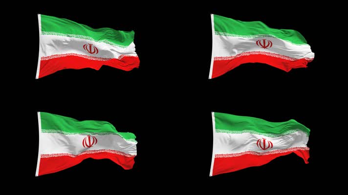 伊朗国旗Alpha Channel