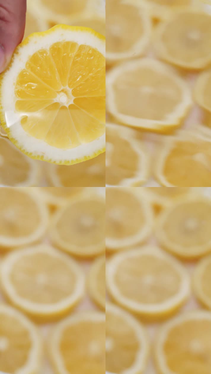 柠檬出水升格 水滴