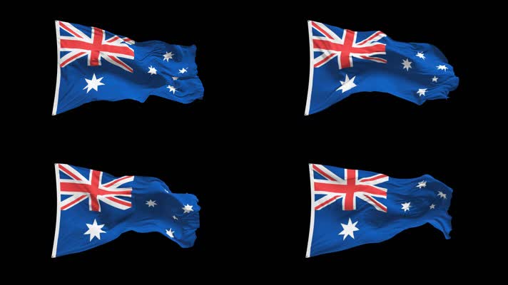 澳大利亚国旗Alpha Channel