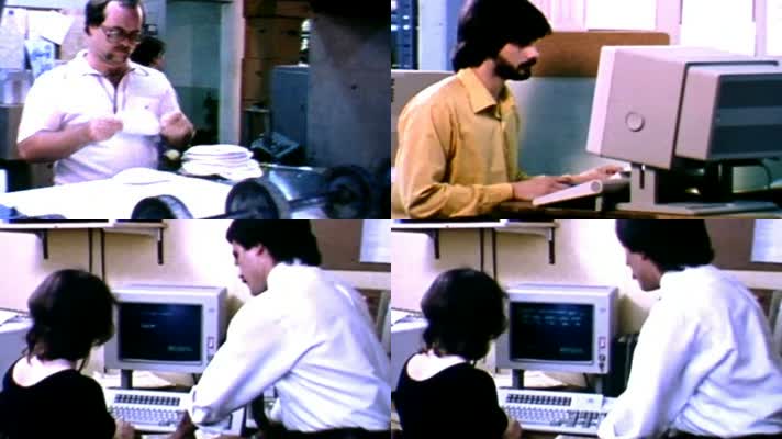 80年代 办公电脑