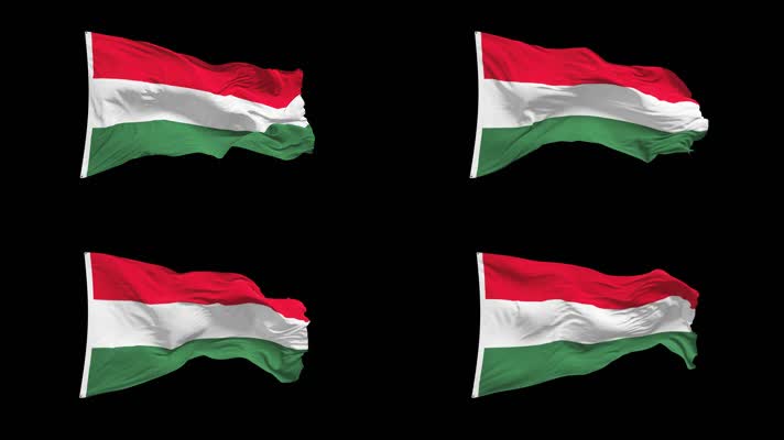 匈牙利国旗Alpha Channel