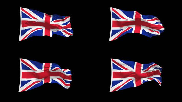 英国国旗Alpha Channel