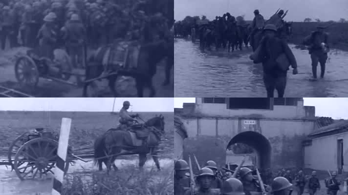 日军进攻占领天津沦陷静海会战保卫战