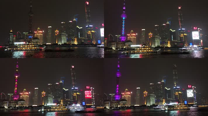 上海外滩实拍夜景