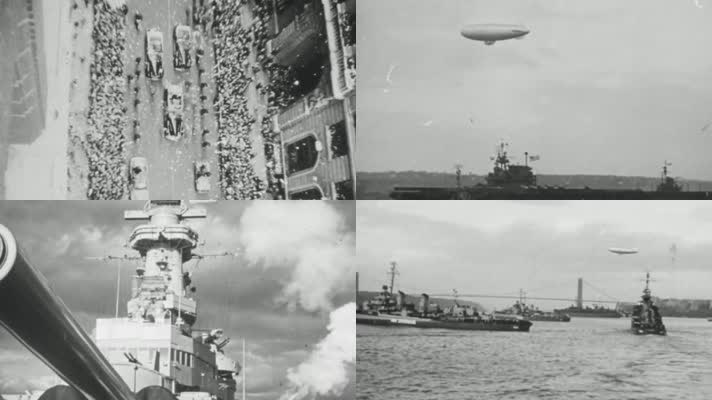 第二次世界大战胜利杜鲁门海军阅兵