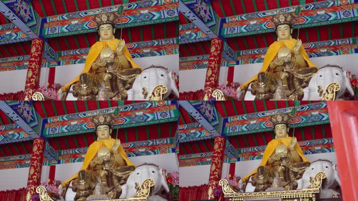 佛教菩萨坐式佛像