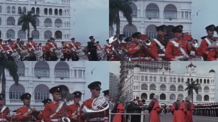 香港英国殖民地英式外籍法院法官军乐队