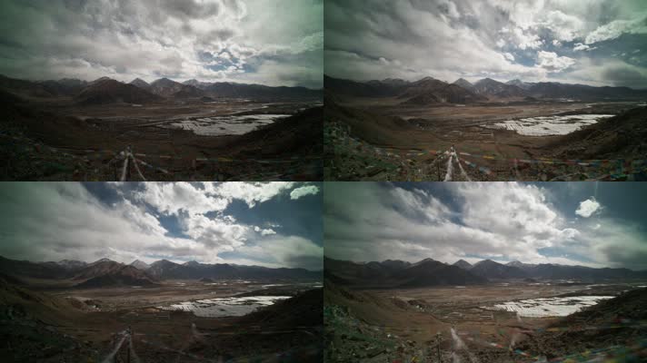 C西藏林周4K延时摄影3
