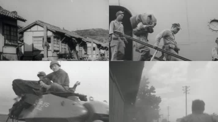 50年代朝鲜战争爆发人民军攻占汉城美军登陆
