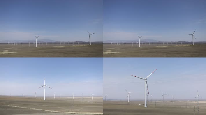 B新疆准噶尔老风口风力发电机8