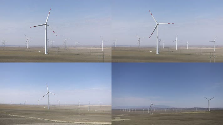 B新疆准噶尔老风口风力发电机6