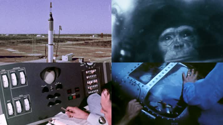 1961年早期老式载人控制中心航空航天发展