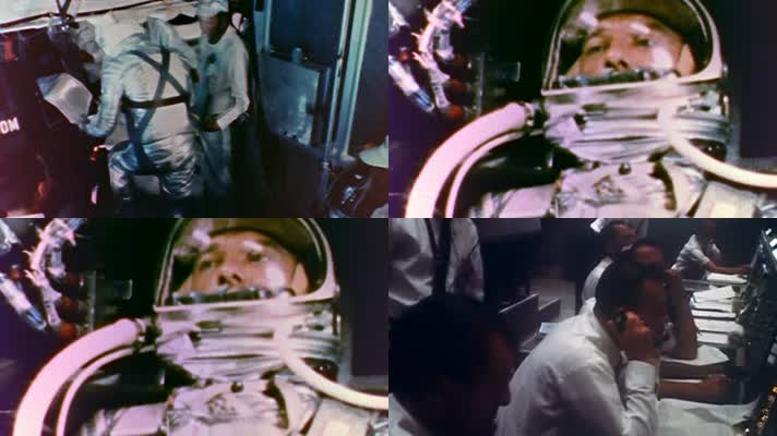 1961年水星墨丘利第一位进入太空宇航员