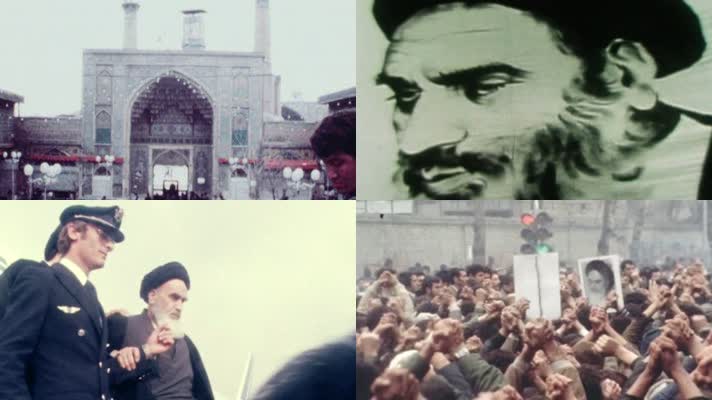1979年伊朗德黑兰阿亚图拉伊斯兰教穆斯林