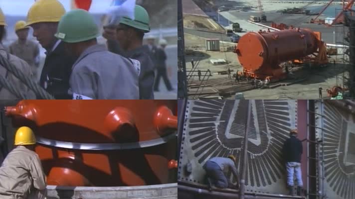 日本建设福岛核电站核反应堆锅炉安装调试