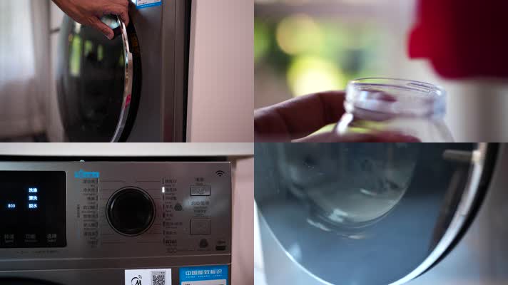 洗衣机洗衣服 全过程 洗衣服流程 洗衣机