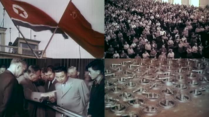 朝鲜劳动党金日成访问赫鲁晓夫参观核电站