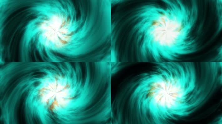 漩涡 能量 光效 星云 无缝循环