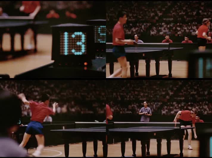 1973加拿大纪录片加拿大乒乓球代表团访