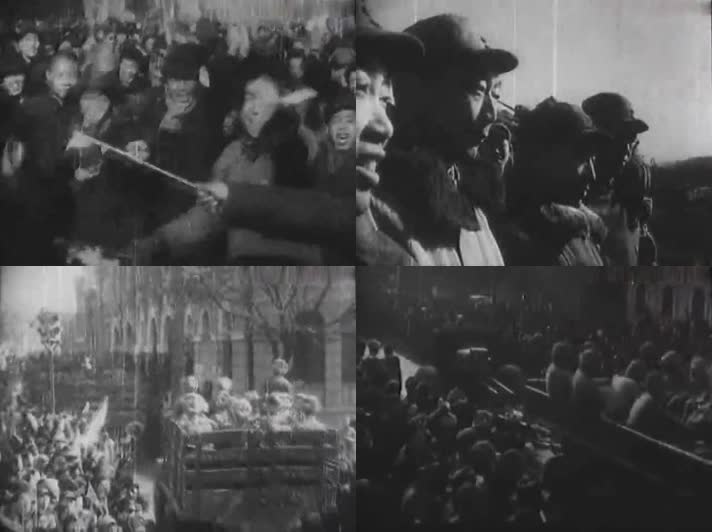 1949年人民解放军北平入城式 (5)