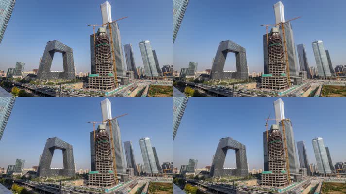 北京国贸中心延时摄影