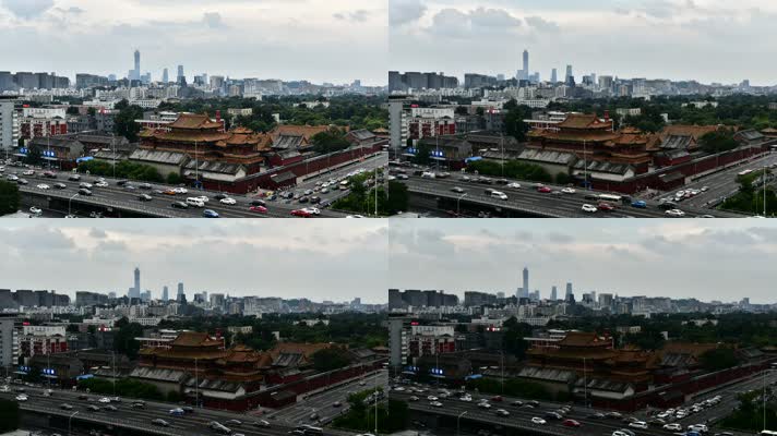 北京雍和宫延时摄影