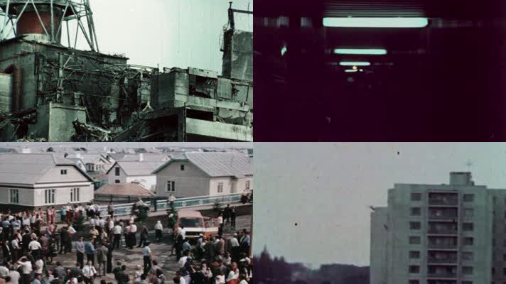 1986年苏联切尔诺贝利核电站爆炸居民撤离