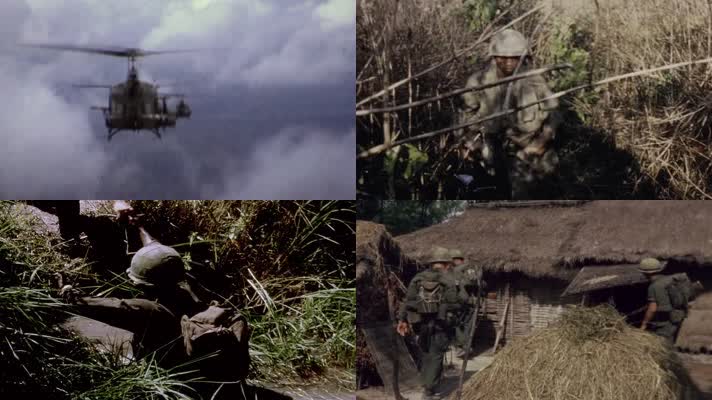1967年越南战争美军丛林搜捕
