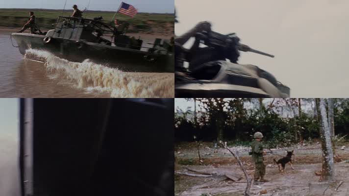 1966年越南战争美军捣碎器行动白翼行动