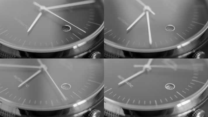 手表时钟时间流逝秒针指针