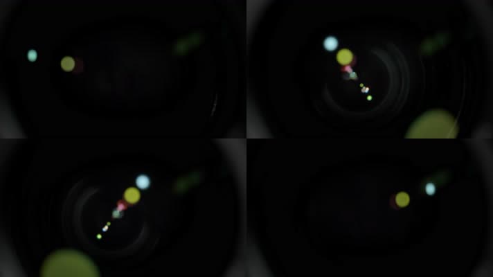 微单相机镜头镜组镀膜反光