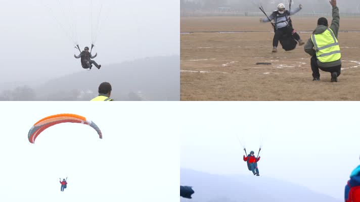 滑翔伞降落BMPCC 4K