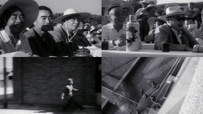 1964年 毛泽东观看士兵搏击比赛