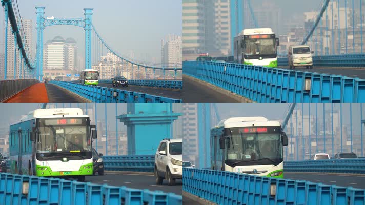 襄阳城市公交车公共交通工具
