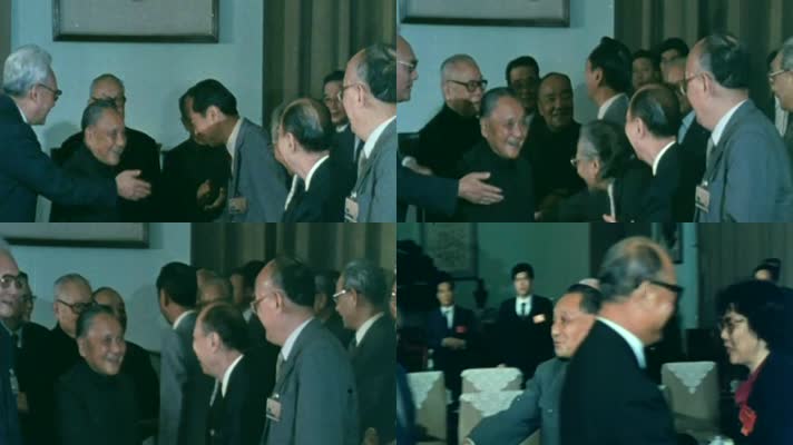 1984年 邓小平会见香港工商界访京团