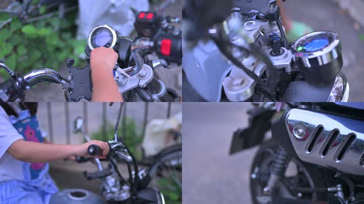 摩托车启动原声视频