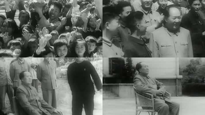 1965年毛泽东视察瑞金