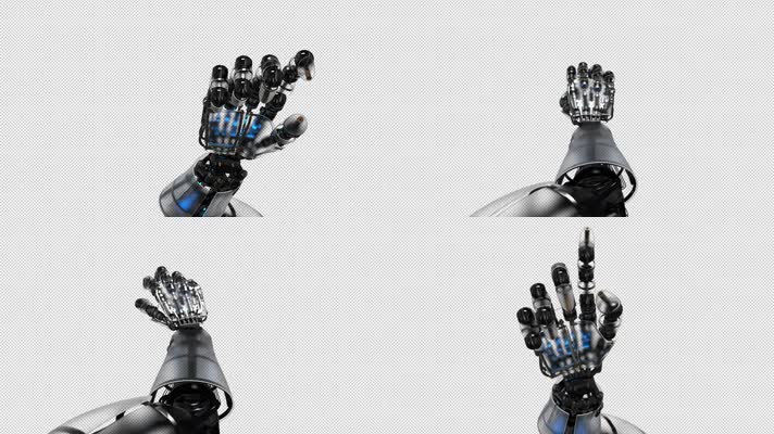 科技机械手臂AI人工智能机器人5组