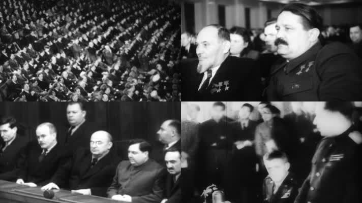 50年代 苏共中央会议