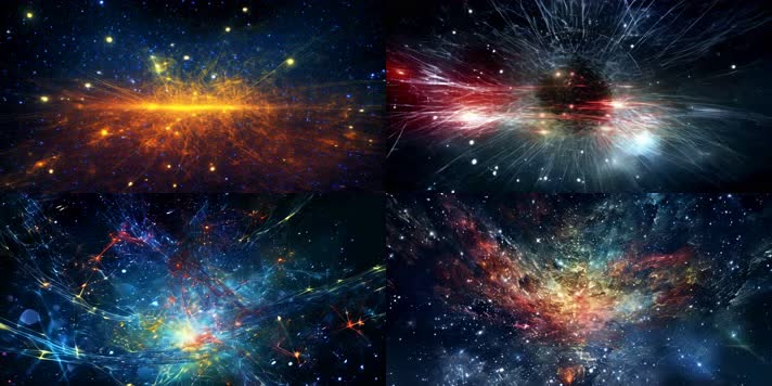 奇点爆炸 宇宙诞生 穿越时空 星河星系星
