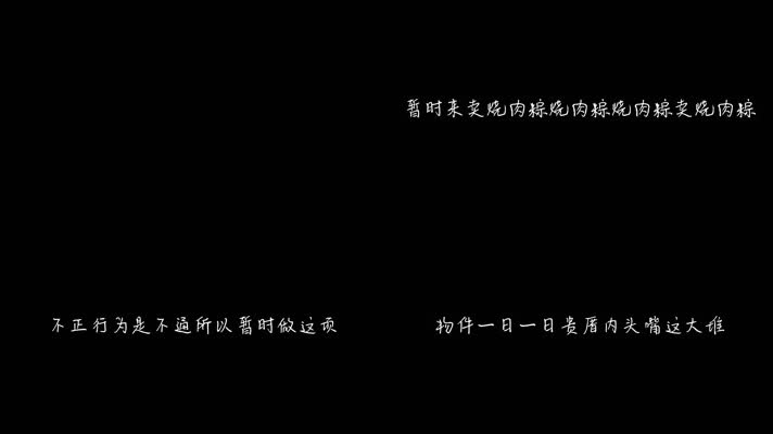 郭金发 - 烧肉粽（1080P）